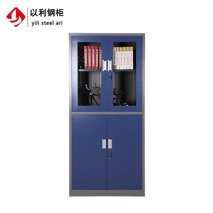 灰蓝色办公大器械文件柜