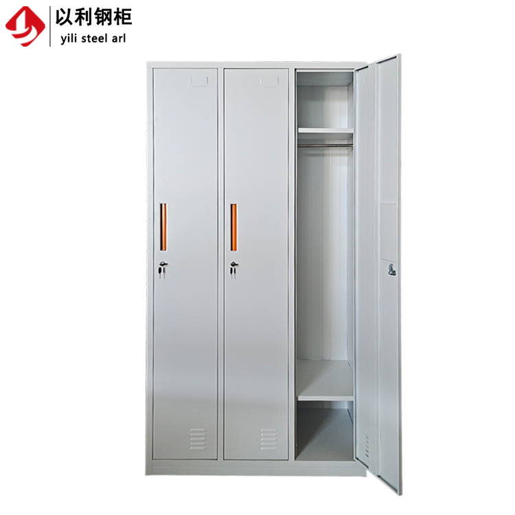 3门钢制更衣柜